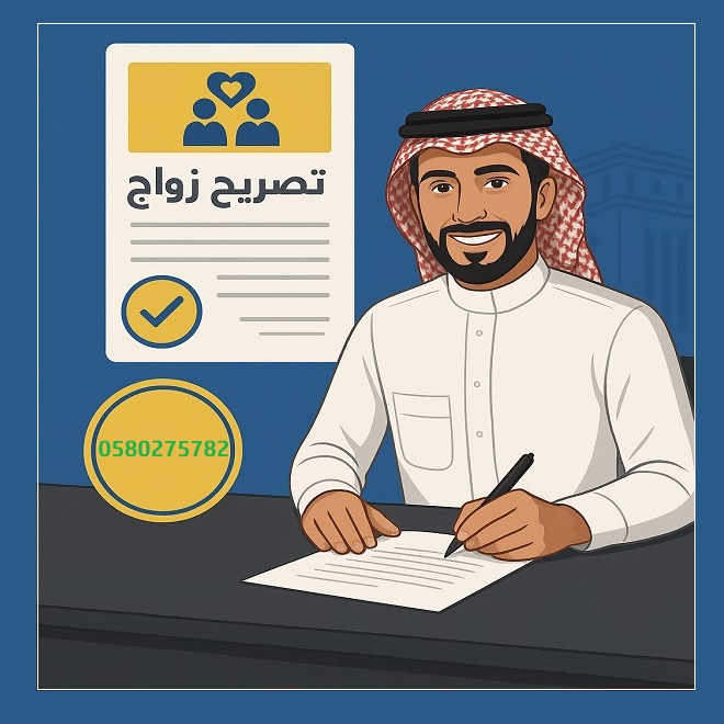 مكتب استخراج تصريح زواج – تواصل مع تصاريح السعودية‎0580275782 ‎‏ ‏
